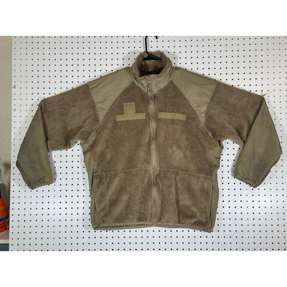 US Military ECWCS Gen III L3 Polartec Fleece Jacket Coyote Brown Large Regular